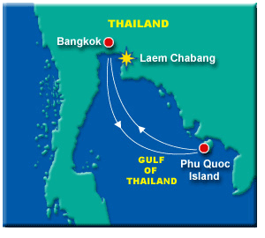 Phu Quoc Cruise Map.